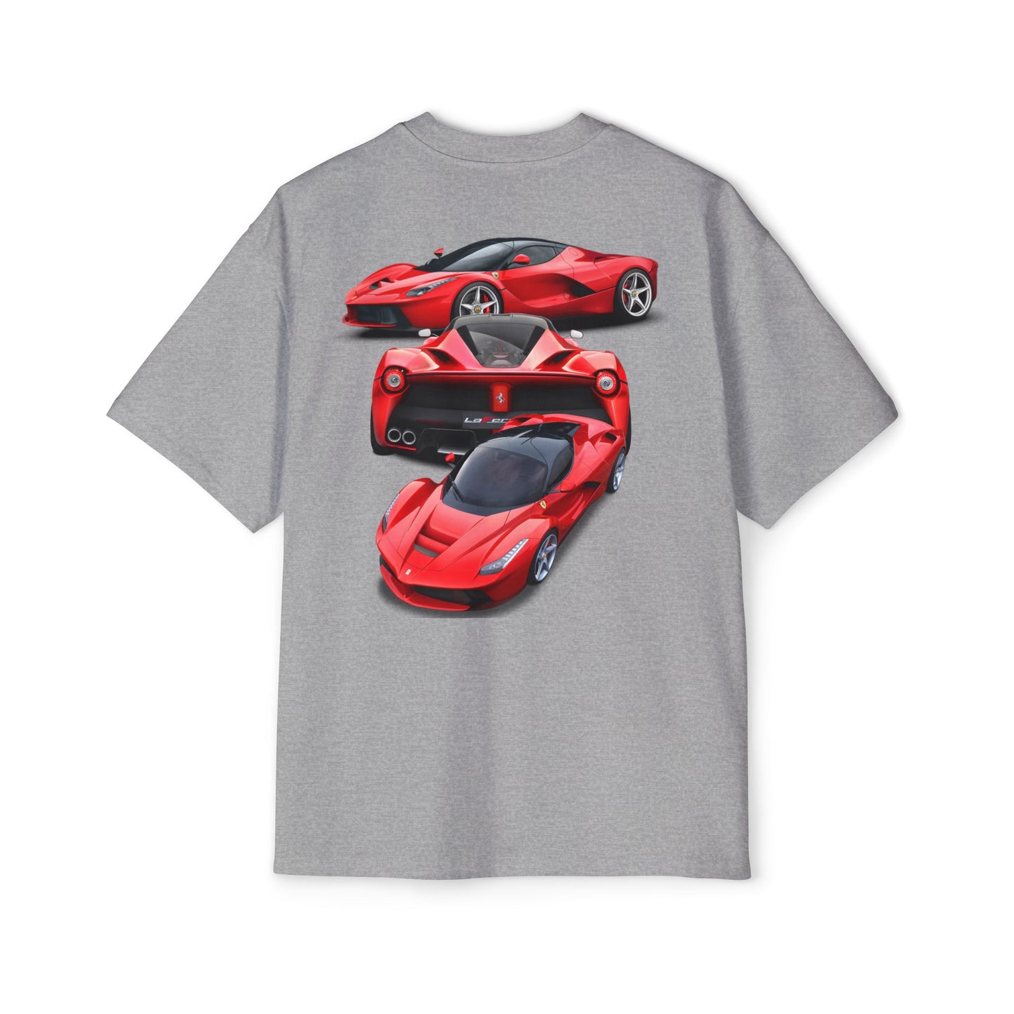 Men's Heavy Oversized Graphic Ferrari Tee