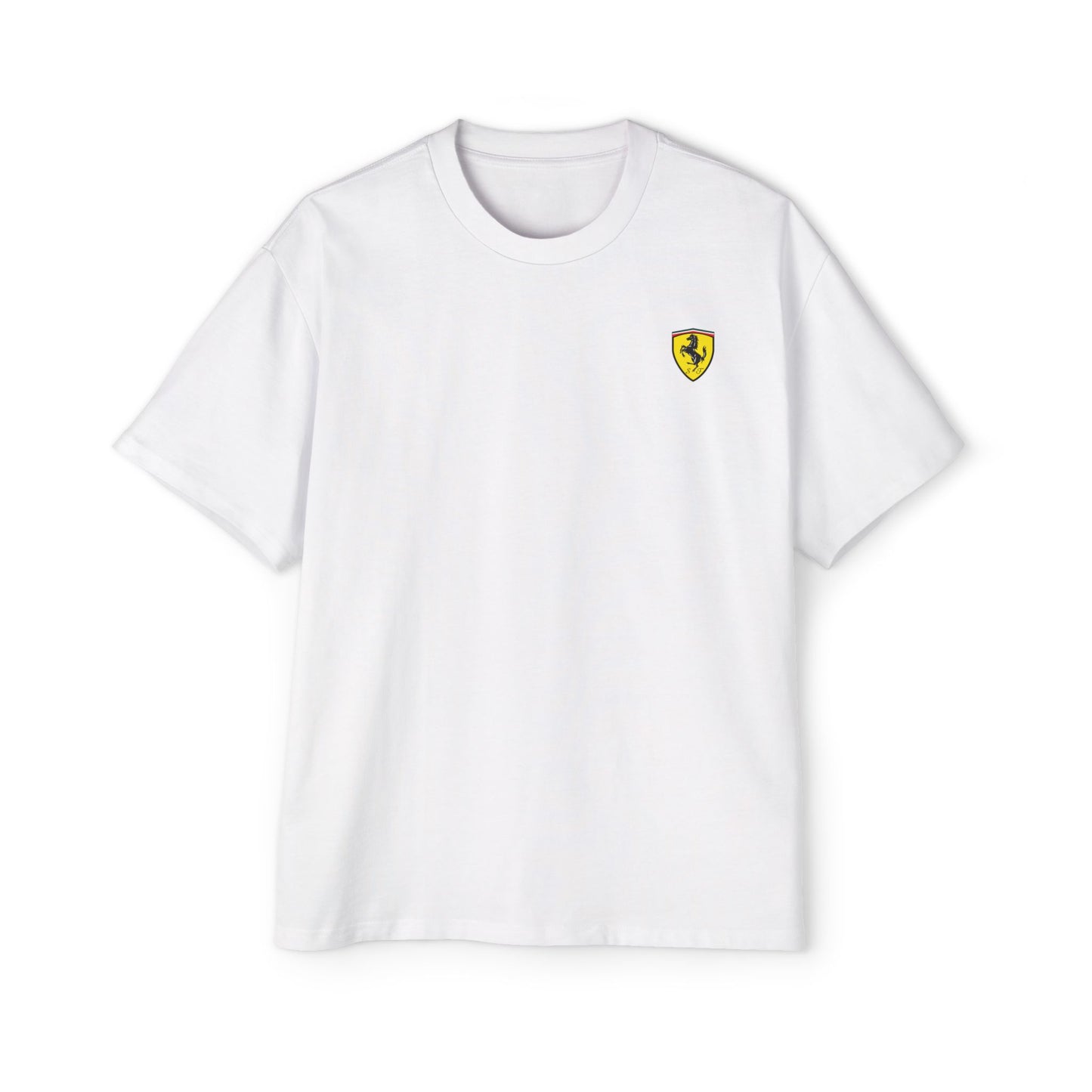 Men's Heavy Oversized Graphic Ferrari Tee