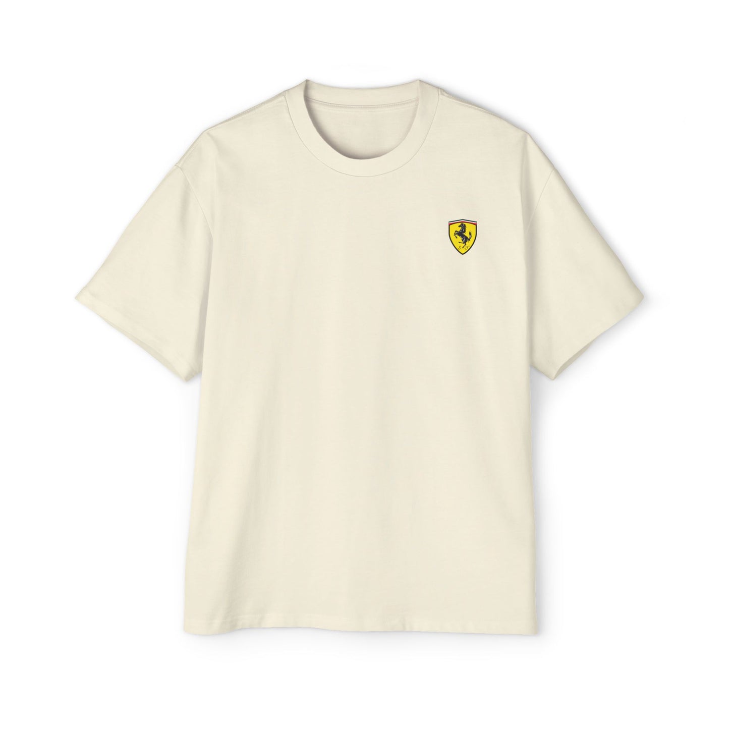 Men's Heavy Oversized Graphic Ferrari Tee